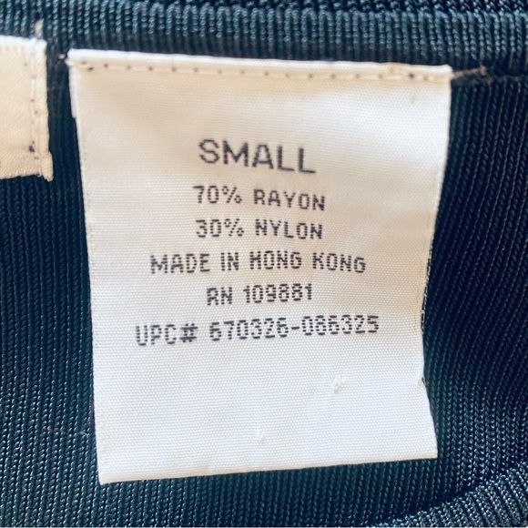 Women’s Small Blouse Lucia Burns Black Floral Embroidery Bead Sequin 3/4 Sleeve - Picture 11 of 12